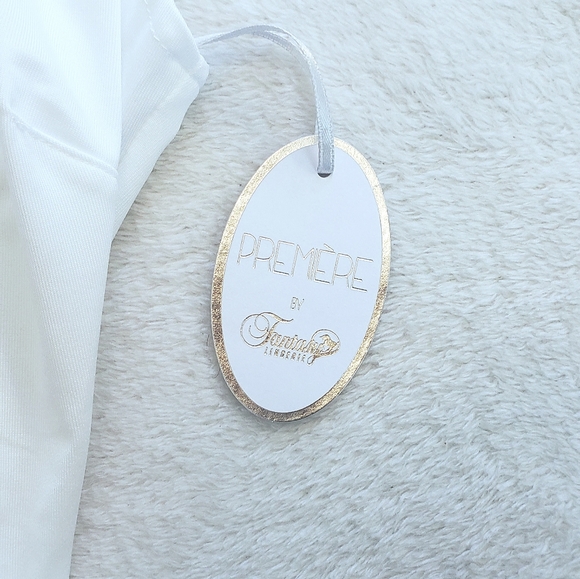 White Lingerie Top and matching G-string BRAND NEW - Picture 4 of 11